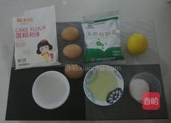 处女作一六寸戚风蛋糕的做法图解1