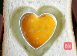爱心早餐的做法图解4