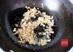 韭苔炒肉沫的做法图解3