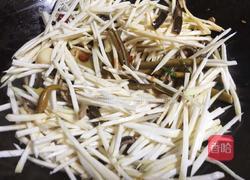 茭白炒鳝丝的做法图解9