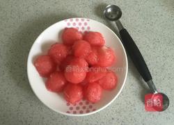 西瓜牛奶西米露的做法图解7