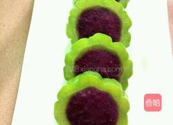 紫薯苦瓜圈（蜂蜜版）的做法图解7