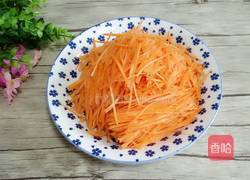 清炒胡萝卜的做法图解3