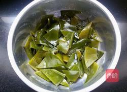 海带炒肉片的做法图解2