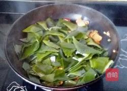 海带炒肉片的做法图解7