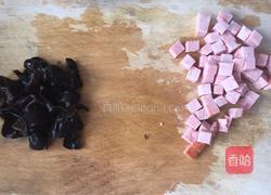 火腿菌菇焖饭的做法图解6