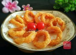 酥炸鱿鱼圈的做法图解7