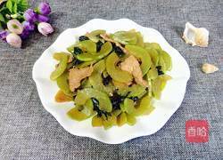 白瓜炒肉的做法图解9
