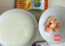 果肉布丁的做法图解1