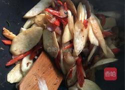 茭白炒腊肉的做法图解8