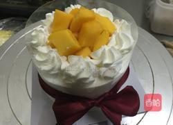 榴莲芒果蛋糕的做法图解6