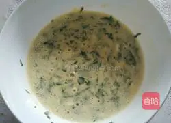 Mint Egg Pancake Recipe Illustration 4