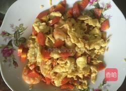 虾仁胡萝卜炒蛋的做法图解7