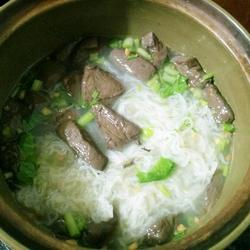 鸭血粉丝汤的做法[图]