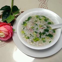 青菜瘦肉粥的做法[图]