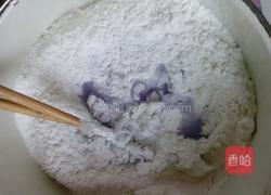 紫甘蓝糯米饼的做法图解2