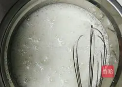 Illustration of how to make steamed chocolate cake 3