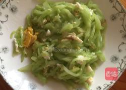 黄瓜丝炒蛋的做法图解7