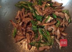 辣椒炒猪肚的做法图解3