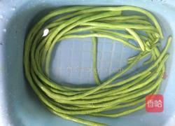 肉末豆角的做法图解1