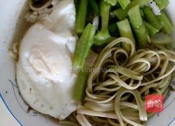 豆角鸡蛋面的做法图解5