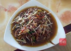 仔姜牛肉丝的做法图解7