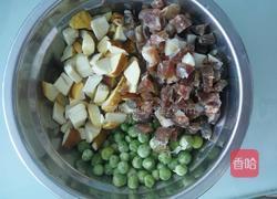 腊肠板栗大米饭的做法图解3