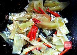窝笋炒猪肝的做法图解7