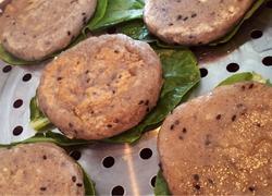 花生芝麻豆渣饼