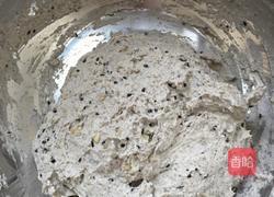 花生芝麻豆渣饼的做法图解3