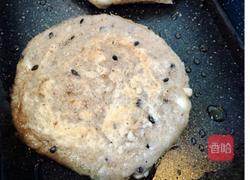 花生芝麻豆渣饼的做法图解4