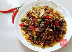 泡辣椒爆鸡胗的做法图解7