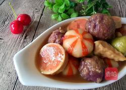 红烧丸子的做法图解8