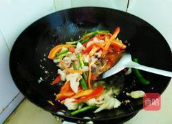 猪肉炒荷兰豆的做法图解5