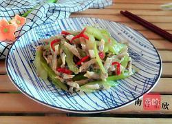 西芹炒蛏肉的做法图解8