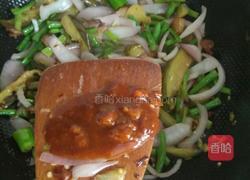 豆角炒茄条的做法图解5