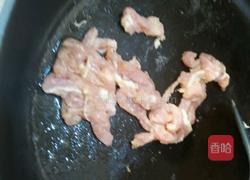 豇豆炒里脊的做法图解3
