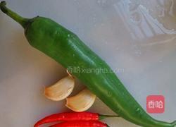 青椒五香毛豆的做法图解2