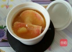 蜂蜜蜜浸水果桃的做法图解4