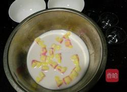 简易牛奶布丁的做法图解2