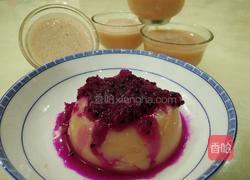 简易牛奶布丁的做法图解4