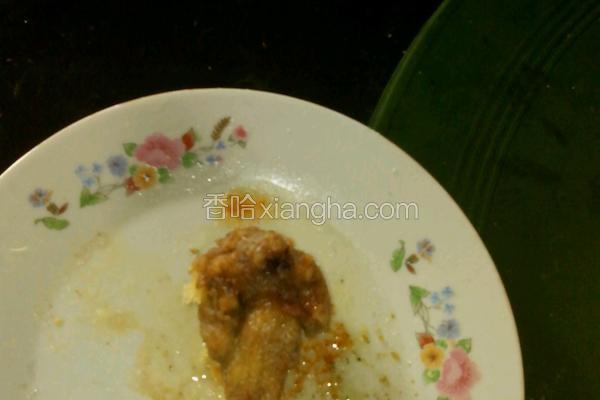 微波炉猪排味小鸡腿