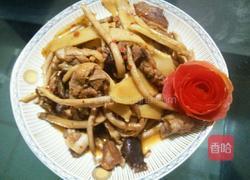 茶树菇子姜鸭的做法图解9