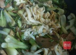 猪肉酸菜炒粉条的做法图解4