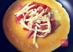 番茄火腿奶酪蛋卷的做法图解6