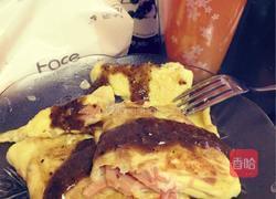 番茄火腿奶酪蛋卷的做法图解8