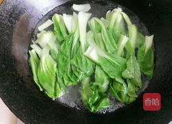香菇油菜的做法图解4