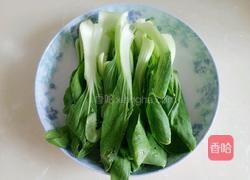 香菇油菜的做法图解3