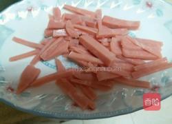 火腿炒鸡蛋的做法图解3