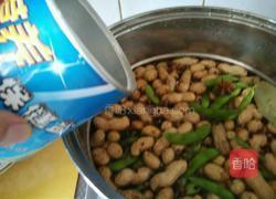 煮花生毛豆的做法图解3